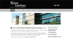 Desktop Screenshot of bostonsullivan.com